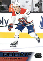 Cole Caufield 2021 2022 Upper Deck NHL Star Rookies Box Set Card #1
