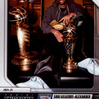 Oklahoma City Thunder 2024 2025 Panini Instant NBA Champions Limited Edition 30 Card Team Box Set Featuring 3 Different Shai Gilgeous-Alexander Cards plus Chet Holmgren, Jalen Williams, Alex Caruso and more Plus