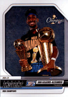 Oklahoma City Thunder 2024 2025 Panini Instant NBA Champions Limited Edition 30 Card Team Box Set Featuring 3 Different Shai Gilgeous-Alexander Cards plus Chet Holmgren, Jalen Williams, Alex Caruso and more Plus
