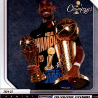 Oklahoma City Thunder 2024 2025 Panini Instant NBA Champions Limited Edition 30 Card Team Box Set Featuring 3 Different Shai Gilgeous-Alexander Cards plus Chet Holmgren, Jalen Williams, Alex Caruso and more Plus