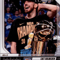 Oklahoma City Thunder 2024 2025 Panini Instant NBA Champions Limited Edition 30 Card Team Box Set Featuring 3 Different Shai Gilgeous-Alexander Cards plus Chet Holmgren, Jalen Williams, Alex Caruso and more Plus