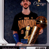 Oklahoma City Thunder 2024 2025 Panini Instant NBA Champions Limited Edition 30 Card Team Box Set Featuring 3 Different Shai Gilgeous-Alexander Cards plus Chet Holmgren, Jalen Williams, Alex Caruso and more Plus