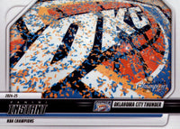 Oklahoma City Thunder 2024 2025 Panini Instant NBA Champions Limited Edition 30 Card Team Box Set Featuring 3 Different Shai Gilgeous-Alexander Cards plus Chet Holmgren, Jalen Williams, Alex Caruso and more Plus

