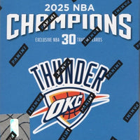Oklahoma City Thunder 2024 2025 Panini Instant NBA Champions Limited Edition 30 Card Team Box Set Featuring 3 Different Shai Gilgeous-Alexander Cards plus Chet Holmgren, Jalen Williams, Alex Caruso and more Plus