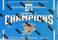 Oklahoma City Thunder 2024 2025 Panini Instant NBA Champions Limited Edition 30 Card Team Box Set Featuring 3 Different Shai Gilgeous-Alexander Cards plus Chet Holmgren, Jalen Williams, Alex Caruso and more Plus

