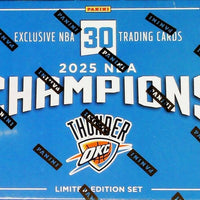 Oklahoma City Thunder 2024 2025 Panini Instant NBA Champions Limited Edition 30 Card Team Box Set Featuring 3 Different Shai Gilgeous-Alexander Cards plus Chet Holmgren, Jalen Williams, Alex Caruso and more Plus