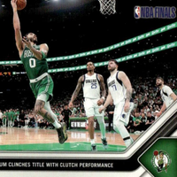 Boston Celtics 2023 2024 Panini NBA Champions Factory Sealed Limited Edition 30 Card Set with Jayson Tatum and Jaylen Brown Plus