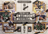 2022 Panini Contenders NFL Football Factory Sealed Blaster Box with 1 Autograph or Rookie Ticket Swatch Per Box
