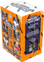 2024 Panini Contenders NFL Football Factory Sealed Blaster Box with 1 Autograph or Rookie Ticket Memorabilia Swatch Per Box Seven Inserts or Parallels Per Box! Find Exclusive Blue Parallels!
