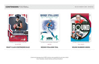 2024 Panini Contenders NFL Football Factory Sealed Blaster Box with 1 Autograph or Rookie Ticket Memorabilia Swatch Per Box Seven Inserts or Parallels Per Box! Find Exclusive Blue Parallels!
