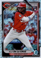 Elly De La Cruz 2024 Bowman Mega Box Chrome Mojo Refractor Version of Mint Rookie Card #22
