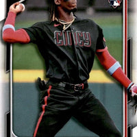 Cincinnati Reds 2024 Bowman 8 Card Team Set Made by Topps Featuring Elly De La Cruz Rookie Card