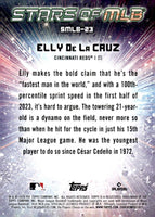 Elly De La Cruz 2024 Topps Stars of the MLB Mint Rookie Year Insert Card #SMLB-23
