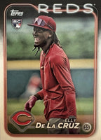 Elly De La Cruz 2024 Topps Factory Set Variation Series Mint Rookie Card #141
