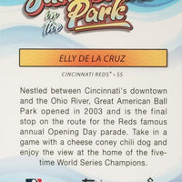 Elly De La Cruz 2024 Topps CHROME Summertime In The Park Series Mint Rookie Insert Card #SITP-4