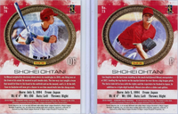 2018 Donruss Diamond Kings Complete Mint Basic 100 Card Set Featuring 2 Rookie Cards of Shohei Ohtani and LOADED with Stars and Hall of Famers
