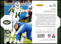 Sam Darnold 2019 Score Signal-Callers GOLD Series Mint Card  #SC-24
