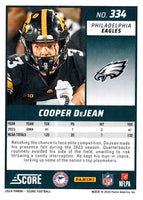 Cooper DeJean 2024 Panini Score Series Mint Rookie Card #334
