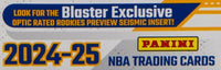 2024 2025 DONRUSS NBA Basketball Blaster Box with Possible EXCLUSIVE Optic Rated Rookies Preview Seismic Inserts and Storm and Holo Orange Laser Parallels PLUS
