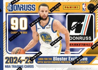 2024 2025 DONRUSS NBA Basketball Blaster Box with Possible EXCLUSIVE Optic Rated Rookies Preview Seismic Inserts and Storm and Holo Orange Laser Parallels PLUS
