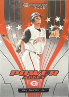 2005 Donruss Baseball Power Alley Red Series Baseball RARE 25 Card Insert Set Numbered of 2,500 Loaded with Stars and Hall of Famers
