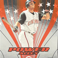 2005 Donruss Baseball Power Alley Red Series Baseball RARE 25 Card Insert Set Numbered of 2,500 Loaded with Stars and Hall of Famers