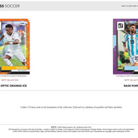 2022 2023 Donruss Soccer Blaster Box with Possible Blaster Box EXCLUSIVE Orange and Purple Laser Parallels Plus Kaboom