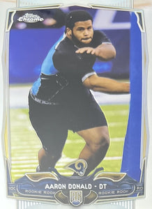 Aaron Donald 2014 Topps CHROME Series Mint Rookie Card #175