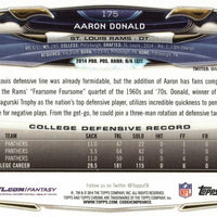 Aaron Donald 2014 Topps CHROME Series Mint Rookie Card #175