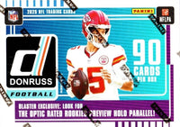 2025 DONRUSS Football Blaster Box with Possible Blaster Exclusive Donruss Treads or Rookie Phenom Jerseys Memorabilia Cards (Copy)
