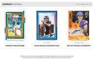 2025 DONRUSS Football Blaster Box with Possible Blaster Exclusive Donruss Treads or Rookie Phenom Jerseys Memorabilia Cards (Copy)
