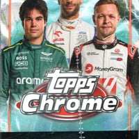 2024 Topps CHROME Formula 1 Racing Blaster Box including 4 Exclusive F1 Sepia Refractor Cards