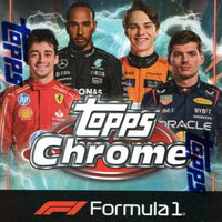 2024 Topps CHROME Formula 1 Racing Blaster Box including 4 Exclusive F1 Sepia Refractor Cards