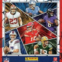 2024 Panini NFL Football Sticker Collection Unopened Box 50 Packs 250 Stickers 50 Cards