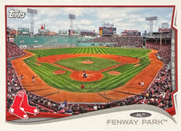 Fenway Park 2014 Topps Limited Edition Mint Card #BOS-17 Found Exclusively in the Boston Red Sox Topps Factory Sealed Team Sets
