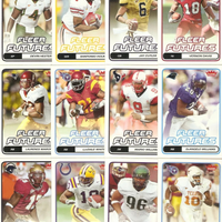 2006 Fleer Football Series Complete 200 Card Set Loaded with Stars, Rookies and Hall of Famers including Tom Brady, Peyton Manning and Brett Favre Plus