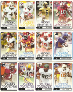 2006 Fleer Football Series Complete 200 Card Set Loaded with Stars, Rookies and Hall of Famers including Tom Brady, Peyton Manning and Brett Favre Plus