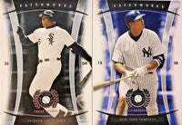 2005 Fleer Patchworks Baseball Series Complete Mint Basic 70 Card Set Loaded with Stars and Hall of Famers including Derek Jeter, Greg Maddux, David Ortiz and Ken Griffey Jr Plus
