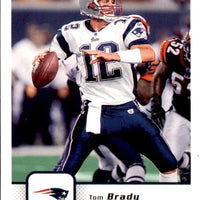 2006 Fleer Football Series Complete 200 Card Set Loaded with Stars, Rookies and Hall of Famers including Tom Brady, Peyton Manning and Brett Favre Plus