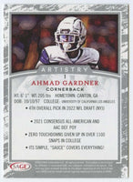 Ahmad "Sauce" Gardner 2022 SAGE Artistry Series Mint Rookie Card #1
