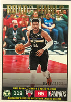 Giannis Antetokounmpo 2022 2023 Panini Hoops Road to Finals Series Mint Card #28 Only 2022 Made
