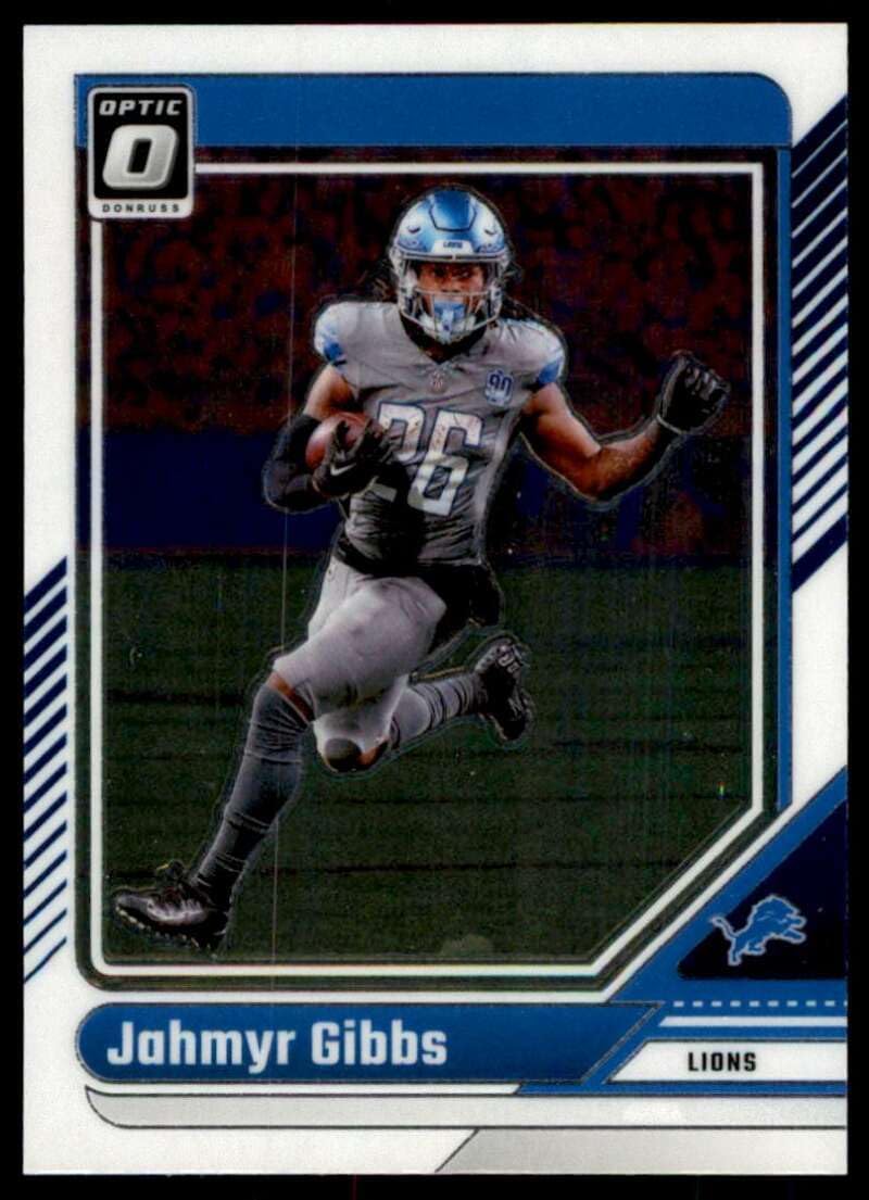 Jahmyr Gibbs 2024 Donruss Optic Series Mint Card #64