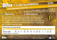 Tyler Glasnow 2017 Topps Mint Rookie Card #349
