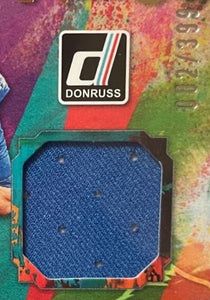 Jared Goff 2023 Panini Donruss Jersey Kings Series Mint Insert Card #JK-13 Featuring an Authentic Blue Jersey Swatch #2/399 Made
