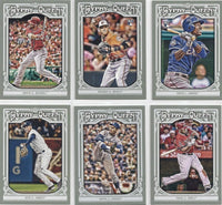 2013 Topps Gypsy Queen Baseball Series Mint 300 Card Set with Rookies, Stars and Hall of Famers
