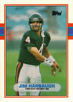 Jim Harbaugh 1989 Topps Traded Series Mint Rookie Card #91T
