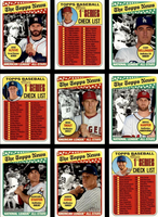 2018 Topps Heritage Baseball Complete Mint 400 Card Basic Set in Classic 1969 Design
