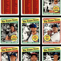 2018 Topps Heritage Baseball Complete Mint 400 Card Basic Set in Classic 1969 Design