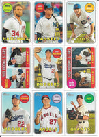 2018 Topps Heritage Baseball Complete Mint 400 Card Basic Set in Classic 1969 Design
