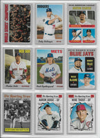 2019 Topps Heritage Baseball Complete Mint 400 Card Basic Set in Classic 1970 Design
